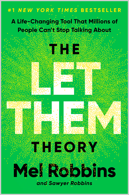 The Let Them Theory by Mel Robbins book cover